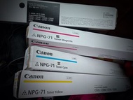Canon printer NPG 71 碳粉
