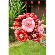 【Ready Stock】Twist Metallic balloon 260 Magic Balloon Long Balloon Latex Balloon Belon Panjang/Metal