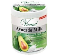 Vienna Avocado Facial Body Skin Whitening Scrub 1000Gr Original