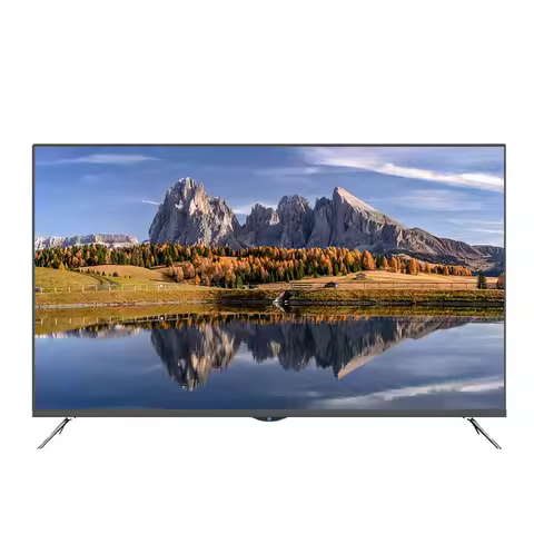 OLED style full screen borderless 43/49/55/65/75/85 inch high definition smart LCD TV