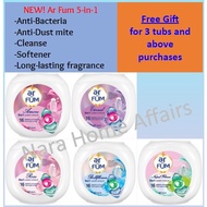 [Ready Stock] Ar FUM 5-in1 (Amore/Eternal/Rose/BellFlower/Nopal Flower) Laundry Detergent Capsules