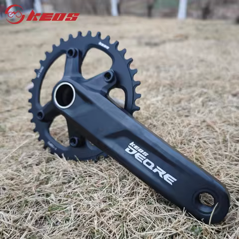 KEOS Deore M5100 Crankset 96BCD 7-12S Mountain Bike Bicycle Crankset 170mm Cranksets Bottom Bracket 