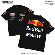 Red Bull Racing F1 Top Large Polyester T-shirt | F1 Racing Summer Fashion T-shirt | Racing Fans Gift