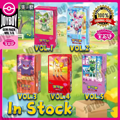 Original Sealed Pokemon PTCG Gem Pack Vol.1 Gem Pack Vol.2 Gem Pack Vol.3 Gem Pack Vol.4 Gem Pack Vo