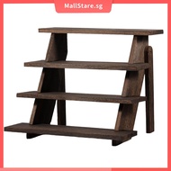 4 Layers Cupcake Stand Wood Cupcake Display Stand Decorative Tabletop Dessert Display Stand for Cupc
