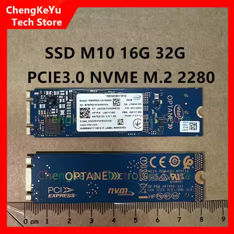 Second-generation M10 16G 32G 2280 PCIE3.0 M.2 solid-state SSD Original For Intel Optane memory acce