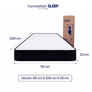 Homedoki Bonnell Spring / Kasur Spring Bed / Kasur Box / Tebal 20cm / Spring Bed 180x200