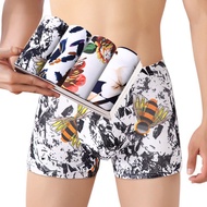 【health】 【Ready Stock】 SGLink Empat pasang seluar dalam lelaki seluar pendek boxer seluar pendek celana pendek bernafas
