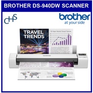 Brother DS-940DW 940DW Wireless Scanner with Built-in rechargeable battery and SD Card Storage A4 Sc