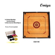 Omiya Carrom Board 75cm x 75cm (In Pocket)