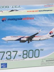 Boeing 737-800 Malaysia Airlines Alloy Finished Model 1/400