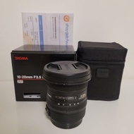 Sigma 10-20mm F3.5 EX DC （EF)