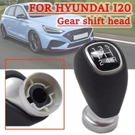 Hot Sale Leather 5-speed Gear Shift Knob For Hyundai I20 Car Accessories