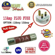 13Amp / 15Amp Fuse / 13Amp Plug Top Fuse / 13a Fuse / 13a Plug Fuse