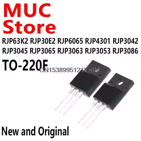 10PCS New and Original TO-220F RJP63K2 RJP30E2 RJP6065 RJP4301 RJP3042 RJP3045 RJP3065 RJP3063 RJP30