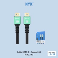 Hdmi Cable 2.1 SUPPORT 8K NYK 1.5m &amp; 3M