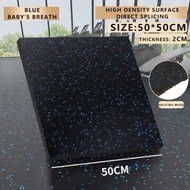20mm High Density Rubber Mat (500mm x 500mm x 20mm) Gym Flooring