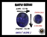 BATU SERAI ORI JENIS WARNA / SEBESAR SAIZ 5 SEN & SAIZ LAIN