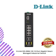 D-Link DIS-200G-12S 12-Port Gigabit Smart Managed Industrial Switch