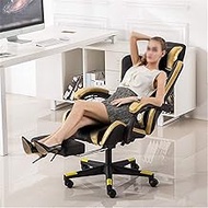 Video Game Chairs Computer Gaming Chairs Gaming Chair Office Desk Computer Chair Ergonomic Conference Executive Manager Work Chair (Color : Black, Size : 70X70X115CM)