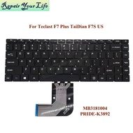 PT-BR Brazil US English Laptop Keyboard For Teclast F7 Plus TaiDian F7S MB3181004 PRIDE-K3892 USA XS