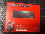 XPG Lancer RGB DDR5 32GB (2x16GB) 6000MHz CL30 記憶體