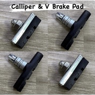 BASIKAL GETAH BREK-BICYCLE CALIPER BRAKE SHOES FOR BMX FIXIE KID BIKE CALIPER BRAKE SHOES