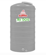 ถังเก็บน้ำบนดิน DOS MONEY-S 1000 ลิตร (เกลียว PE / ABS) ไม่มีลูกลอย