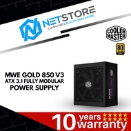 COOLER MASTER MWE GOLD 850 V3 ATX 3.1 FULLY MODULAR POWER SUPPLY - MPX-8503-AFAG-2EBUK