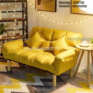 A&0162懶人沙發 日式榻榻米 加厚布藝梳化sofa bed沙發床可折疊全新臥室陽台房間客廳小沙發 躺椅全新包送貨hkmillyshop