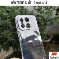 Gor Oneplus 15, Oneplus 13, Oneplus ACE 5/ ACE 5 Pro Transparent Soft Case Fits Camera Protection - 