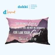 Dakki 20"x30" Isaiah 41:10 King Pillow