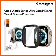 Spigen Apple Watch Ultra 2 / Ultra Case 49mm Apple Watch Cover Screen Protector Tempered Glass