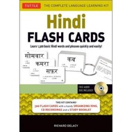 [100% Original Books] - Hindi Flash Cards Kit : Learn 1,500 basic Hindi wo by Richard Delacy (US edi