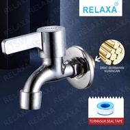 Kran Air Bak Mandi Kran Bathroom Chrome Untuk Kamar Mandi Wastafel Bahan Berkualitas Tinggi / Kran A