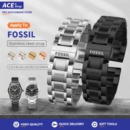 Apply To FOSSIL Stainless Steel Watch Strap 12mm 14mm 16mm 18mm 20mm 22mm 24mm With Installation Too