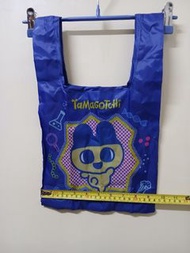 Tamagotchi 他媽哥池 藍色 環保 小型 手挽 手提 購物 袋 元氣壽司 Small Blue Shopping Tote Bag
