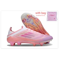 size:35-46 Kasut Bola Sepak F50+.1 X Ghosted Pink Murah FG Outdoor Football Shoes Men's Boots Unisex