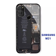 SAMSUNG M21 - SoftCase Glass Kaca - [ A11 ] - Pelindung Handphone Hp SAMSUNG M21 - Casing Hp SAMSUNG