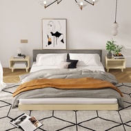 (Pre sale){SG Sales} Tatami Bed Japanese Bed Frame Solid Wood Bed Double Bed Bedframe Wooden Bed Queen King Bed Wooden Bed Tatami Master Bedroom Furniture for Bedrooms