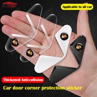 4 Pcs Porsche Car Door Corner Sticker Door Collision Protector for Carrera Gts Turbo Macan Cayenne C