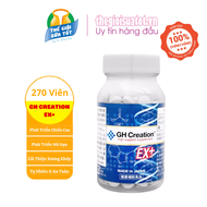 Viên Uống Tăng Chiều Cao GH Creation Ex+ 270 Viên Nhật Bản - Giúp Phát Triển Chiều Cao Mô Xương Khớp