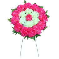 Chrysanthemum Qingming Flower Bracket Wreath Cemetery Sweeping Flowers On Grave Flowers Wholesale Wo