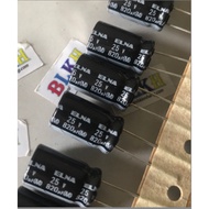5 ELNA Capacitors 25V 820uF 10x16