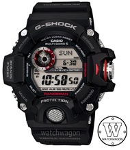 [Watchwagon] Casio G-Shock GW-9400-1 Rangeman Tough Solar Triple Sensors Multiband Black Resin Band  gw-9400-1d  gw-9400-1dr  gw9400