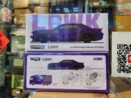 Tarmac Works 1/64 GLOBAL64 LBWK LB-WORKS Dodge Challenger SRT Hellcat Purple with Truck  道奇 挑戰者 地獄貓 