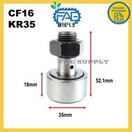 Cam Follower Needle Roller Track Bearing KR10 KR12 KR13 KR16 KR19 KR22 KR30 KR35 KR52 CF3 CF4 CF5 CF