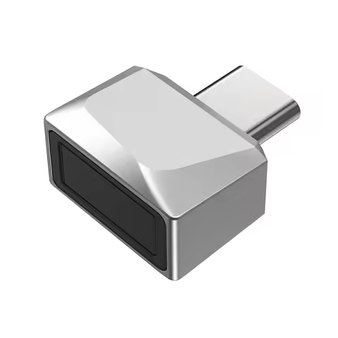 USB Fingerprint Key Reader Biometric Fingerprint Scanner Anti-Spoofing Windows Hello U2F for Windows