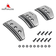 Car Aluminum Alloy Pedal Rest Pedal Cover Accelerator Pedal Cover Clutch Pedal Cover forManual Trans