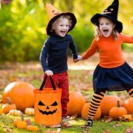 YONIX Halloween Candy Bag Tote Bag For Kids Halloween Decoration Halloween Bag Gift Basket Ornament 